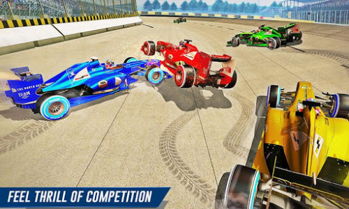 اسکرین شات برنامه Light Formula Car Racing Games: Top Speed Car Game 4