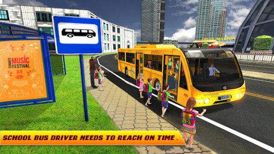 اسکرین شات بازی City High School Bus 2018: Driving Simulator PRO 8