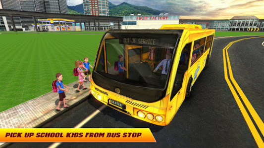 اسکرین شات بازی City High School Bus 2018: Driving Simulator PRO 1