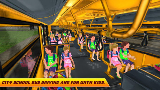 اسکرین شات بازی City High School Bus 2018: Driving Simulator PRO 4