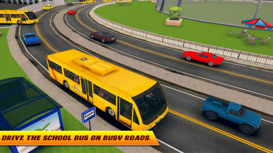 اسکرین شات بازی City High School Bus 2018: Driving Simulator PRO 7