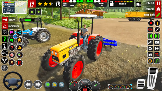اسکرین شات 5 بازی US Tractor Farming Games 3d