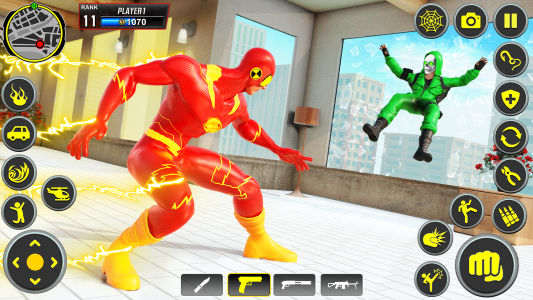 اسکرین شات 3 برنامه Speed Hero: Superhero Games