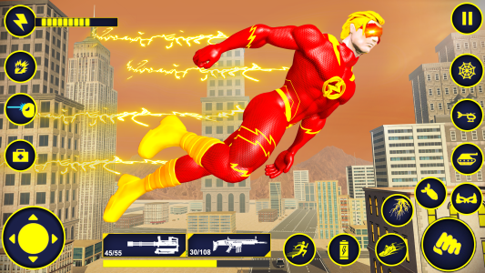 اسکرین شات 8 برنامه Speed Hero: Superhero Games