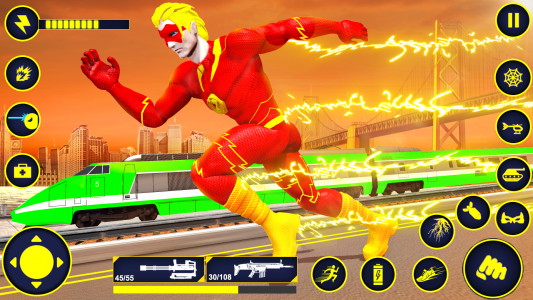 اسکرین شات برنامه Speed Hero: Superhero Games 6