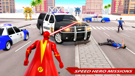 اسکرین شات برنامه Speed Hero: Superhero Games 7