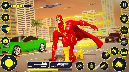 اسکرین شات برنامه Speed Hero: Superhero Games 7