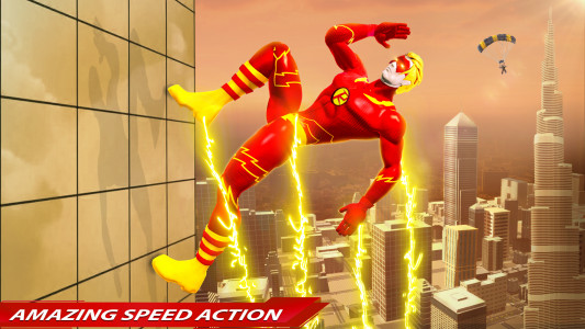اسکرین شات برنامه Speed Hero: Superhero Games 1