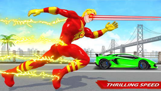 اسکرین شات برنامه Speed Hero: Superhero Games 8