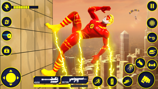 اسکرین شات برنامه Speed Hero: Superhero Games 2