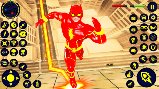 اسکرین شات 1 برنامه Speed Hero: Superhero Games