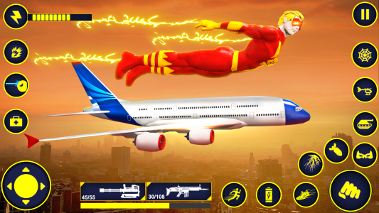 اسکرین شات 5 برنامه Speed Hero: Superhero Games