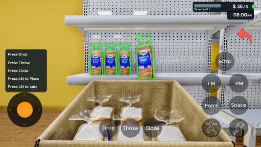 اسکرین شات 5 بازی Supermarket Store Game 3D