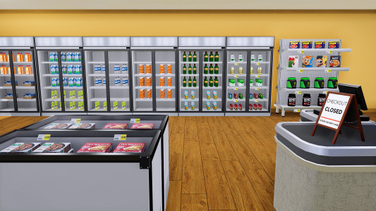 اسکرین شات 3 بازی Supermarket Store Game 3D