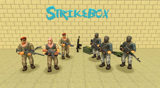 اسکرین شات 4 بازی StrikeBox: Sandbox&Shooter