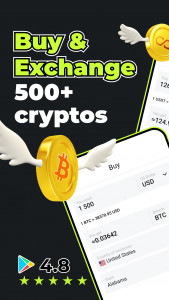 اسکرین شات برنامه Crypto Exchange: Buy Bitcoin 1
