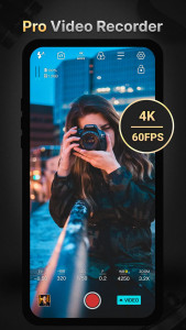 اسکرین شات 1 برنامه HD Camera 2024 for Android