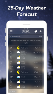 اسکرین شات 3 برنامه Weather Forecast: Live Weather