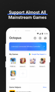 اسکرین شات برنامه Octopus - Gamepad, Keymapper 1