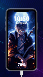 اسکرین شات 4 برنامه Battery Charging Live Effects