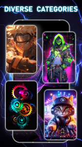 اسکرین شات 2 برنامه Battery Charging Animation Art