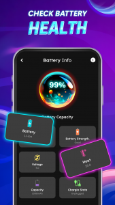اسکرین شات 5 برنامه Battery Charging Animation Art