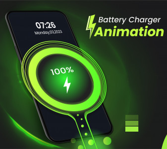 اسکرین شات برنامه Battery Charger Animation 1