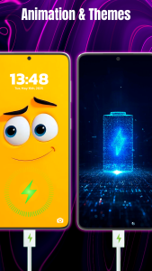 اسکرین شات 2 برنامه 3D Battery Charging Animation