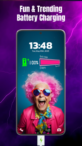اسکرین شات 5 برنامه 3D Battery Charging Animation