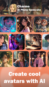 اسکرین شات 6 برنامه Charme: AI Photo Editor