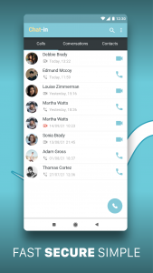 اسکرین شات 1 برنامه Chat-in Instant Messenger