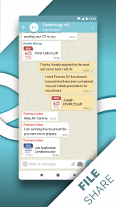 اسکرین شات 5 برنامه Chat-in Instant Messenger