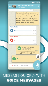 اسکرین شات 6 برنامه Chat-in Instant Messenger