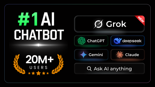 اسکرین شات برنامه AI Chat: Ask AI Chat Anything 1