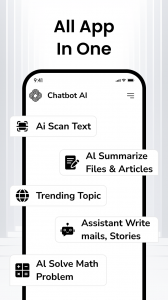 اسکرین شات برنامه AI Chat: Ask AI Chat Anything 2