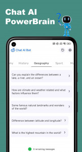 اسکرین شات برنامه Chat AI Bot: Chatbot Assistant 5