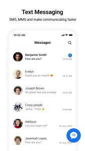 اسکرین شات 1 برنامه Messages