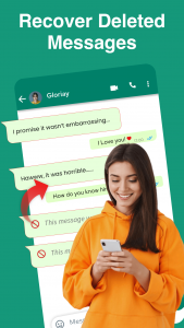 اسکرین شات برنامه Recover Messages, Hide Chat 1