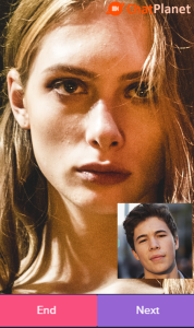 اسکرین شات 1 برنامه ChatPlanet - Random video chat