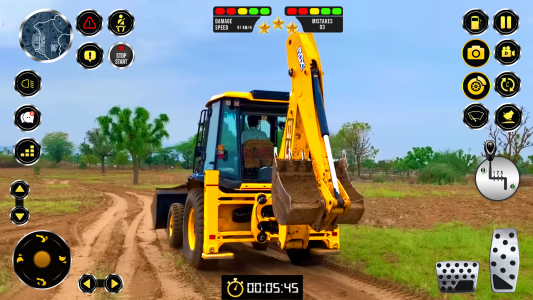 اسکرین شات بازی City Construction Games - JCB 1