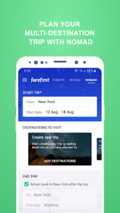 اسکرین شات برنامه Cheap Flights App - FareFirst 2