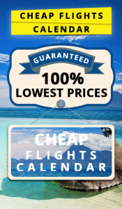اسکرین شات برنامه Cheap Flights Calendar 1