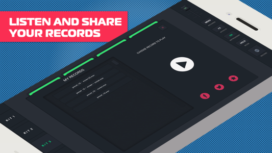 اسکرین شات 3 برنامه Dubstep Producer Pads