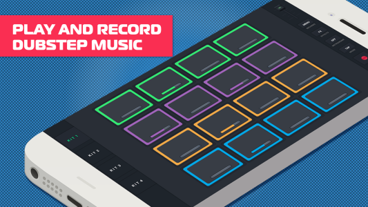 اسکرین شات 1 برنامه Dubstep Producer Pads