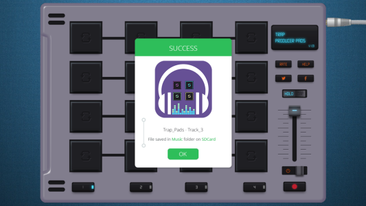 اسکرین شات 3 برنامه Trap Pads