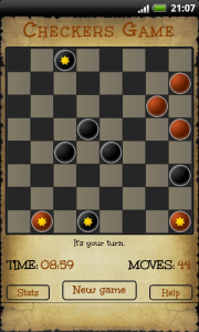 اسکرین شات بازی Checkers 2