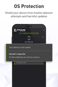 اسکرین شات برنامه ZoneAlarm Mobile Security 5
