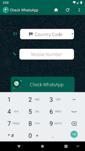 اسکرین شات برنامه Check Number WA (for WhatsApp) 2