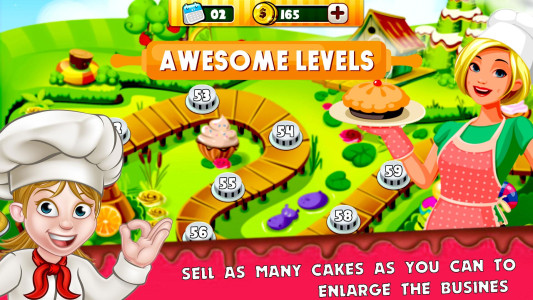 اسکرین شات 5 بازی Cake Maker Shop - Chef Cooking