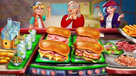 اسکرین شات 2 بازی Tasty Cooking: Restaurant Game